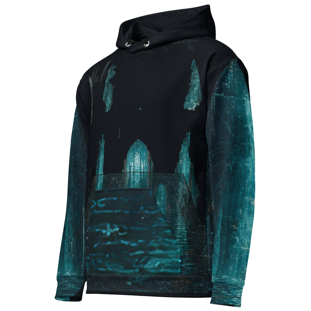 Flooded Chapel Hoodie - Black side