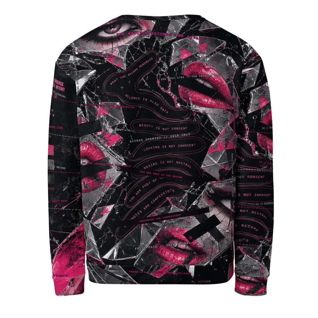 Heretic Mirror Sweatshirt - Black back