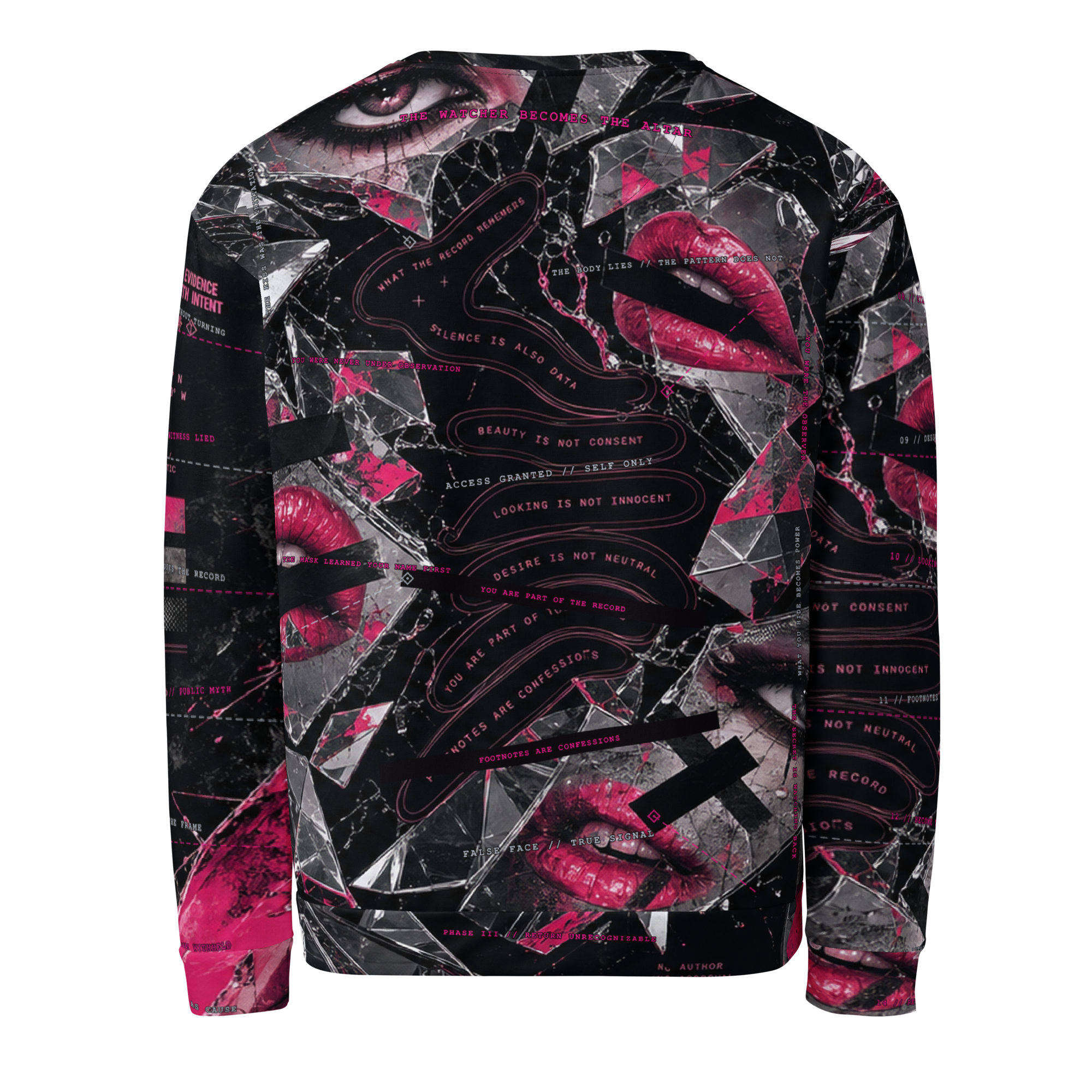 Heretic Mirror Sweatshirt - Black back