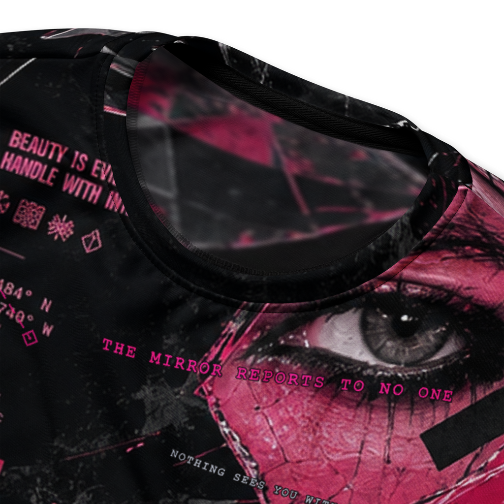 Heretic Mirror Sweatshirt - Black collar detail