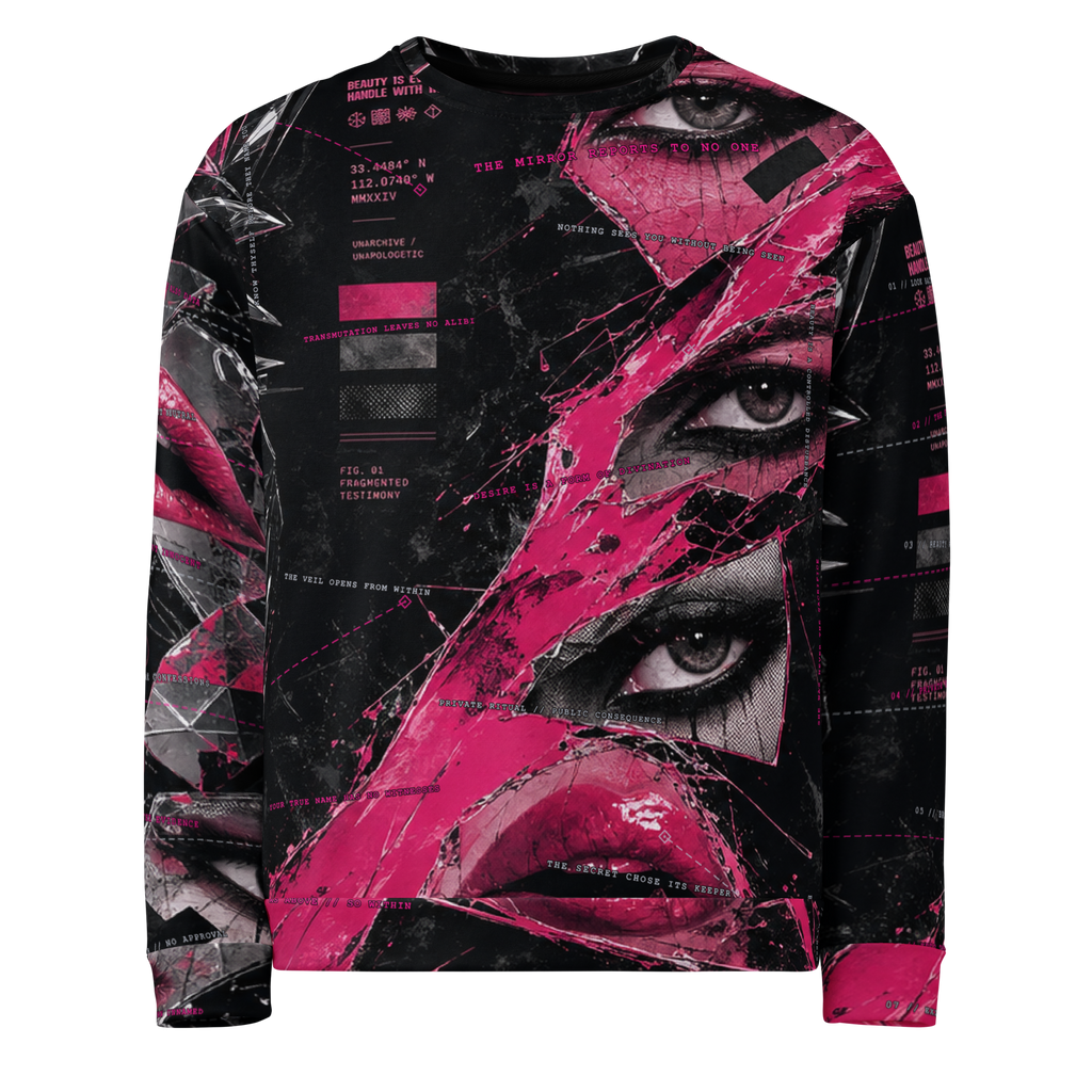 Heretic Mirror Sweatshirt - Black front