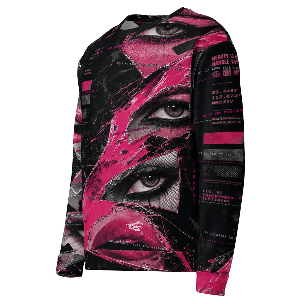 Heretic Mirror Sweatshirt - Black left front