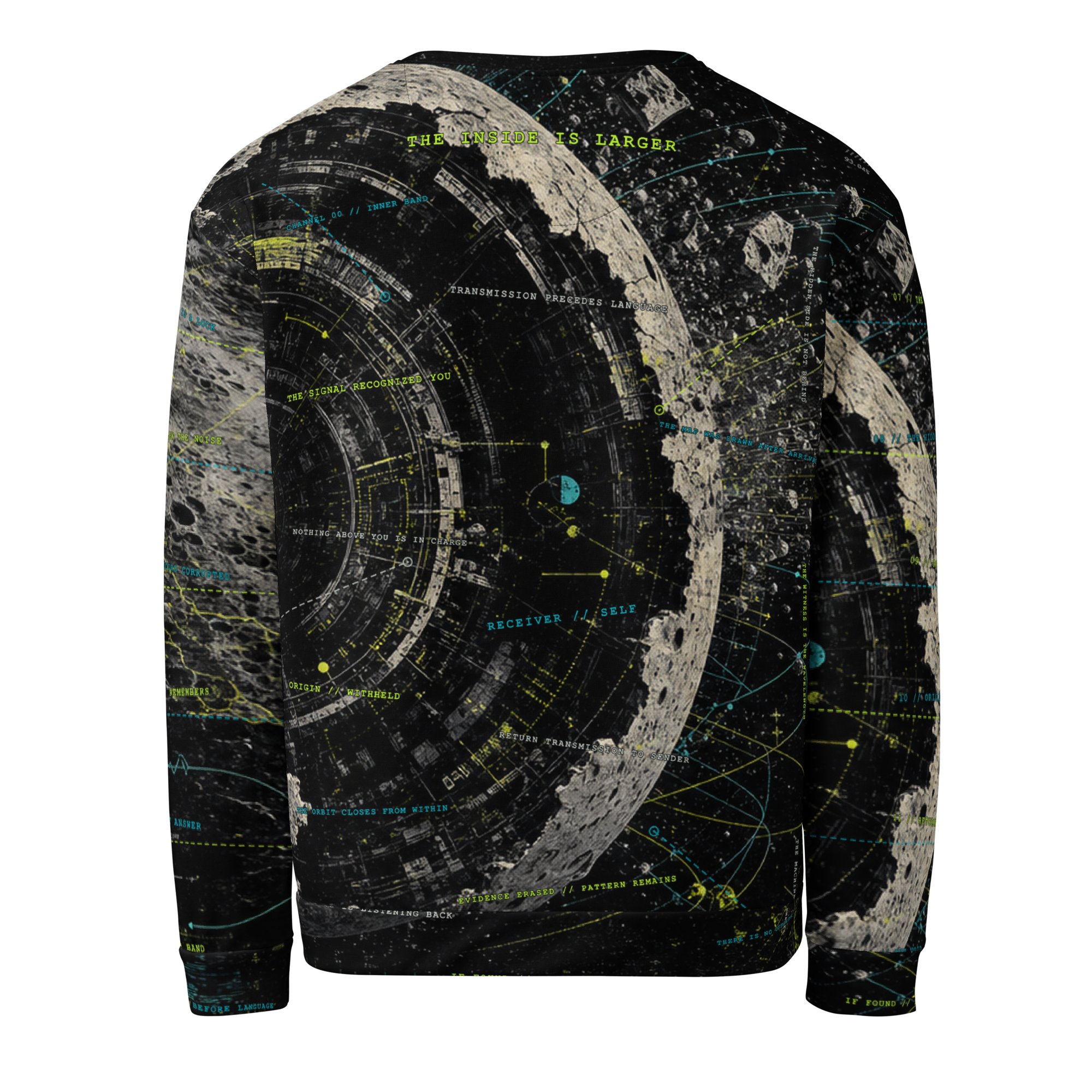 Hollow Signal Sweatshirt - Black back