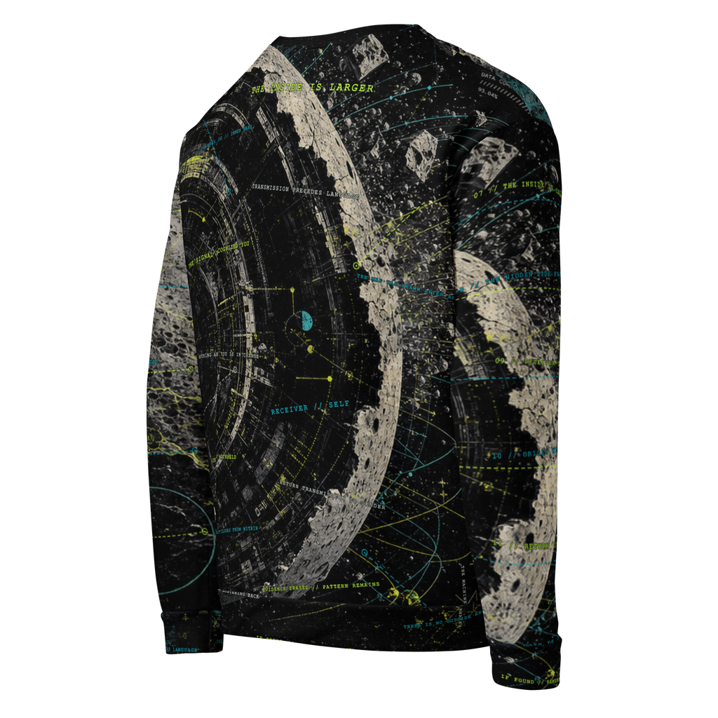 Hollow Signal Sweatshirt - Black right back