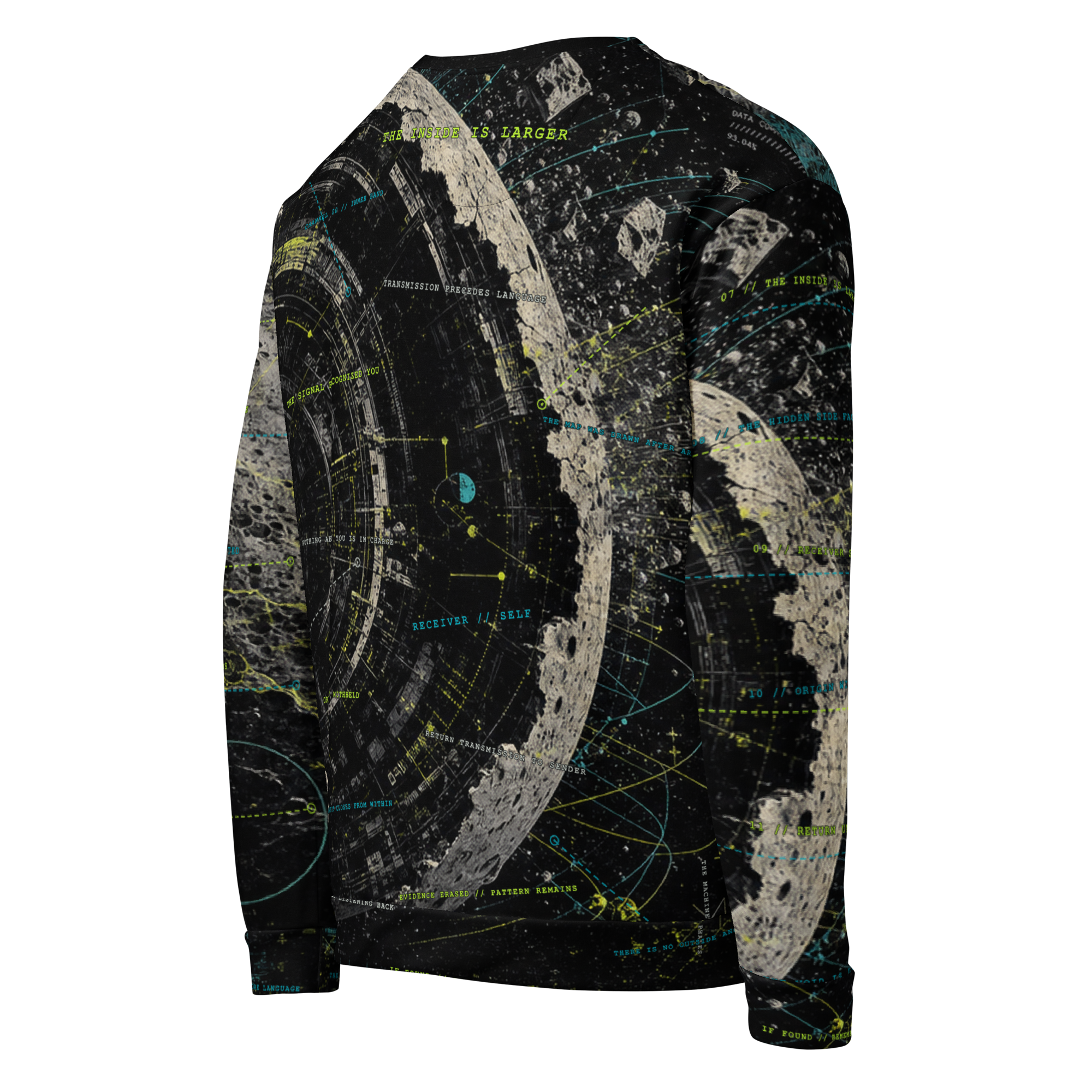 Hollow Signal Sweatshirt - Black right back