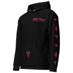 Honeytrap Apothecary AOP Hoodie - Black left front view