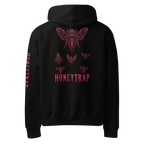 Honeytrap Bee Court Oversized Hoodie - Black back