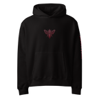 Honeytrap Bee Court Oversized Hoodie - Black front