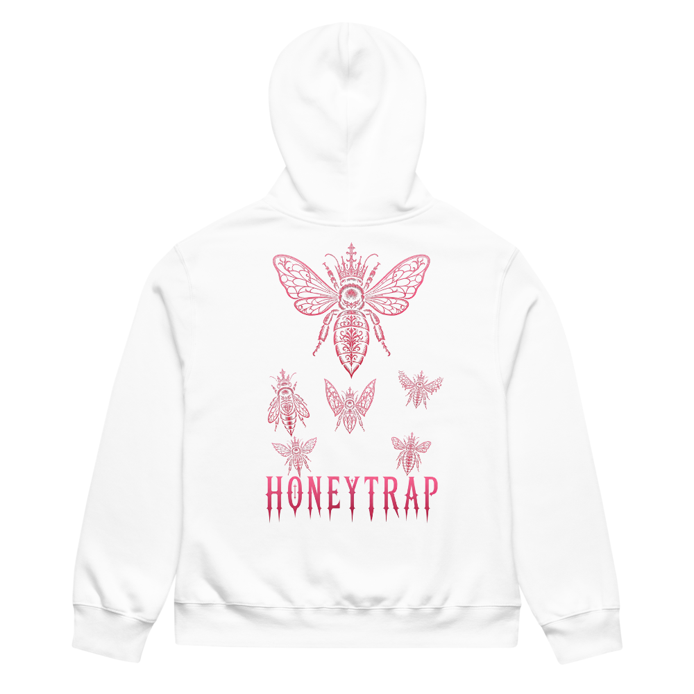 Honeytrap Bee Court Oversized Hoodie - Honeytrap Bee Court (back)