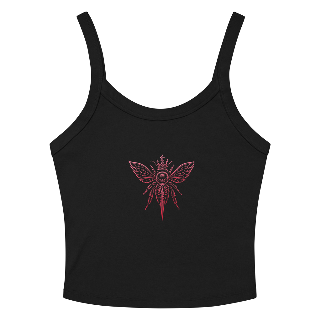 Honeytrap Bee Court Tank - Black front