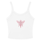 Honeytrap Bee Court Tank - White front