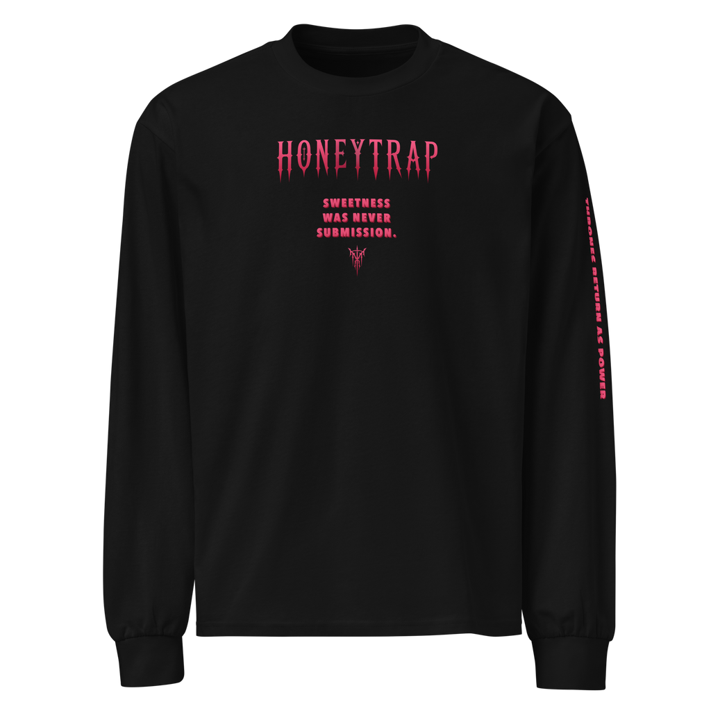 Honeytrap Sleeve Secrets Long Sleeve - Black front