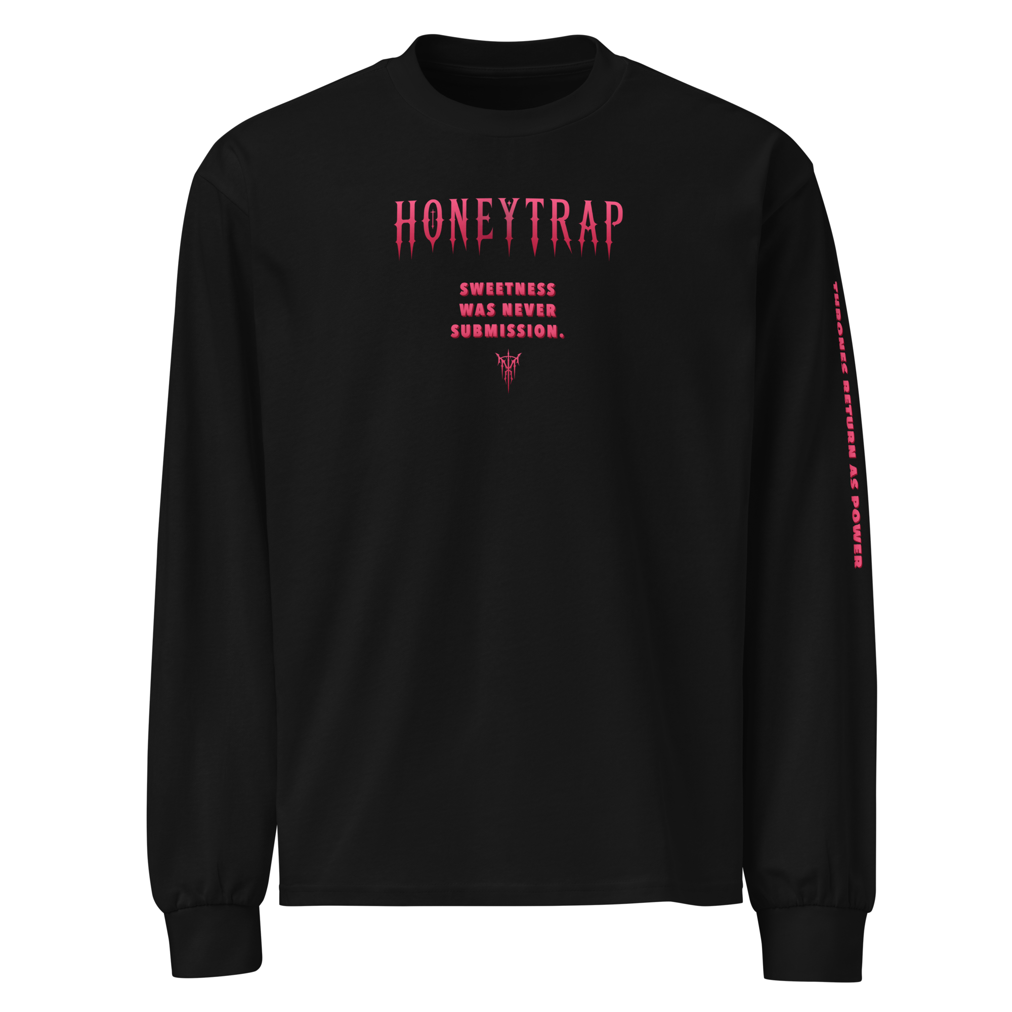 Honeytrap Sleeve Secrets Long Sleeve - Black front