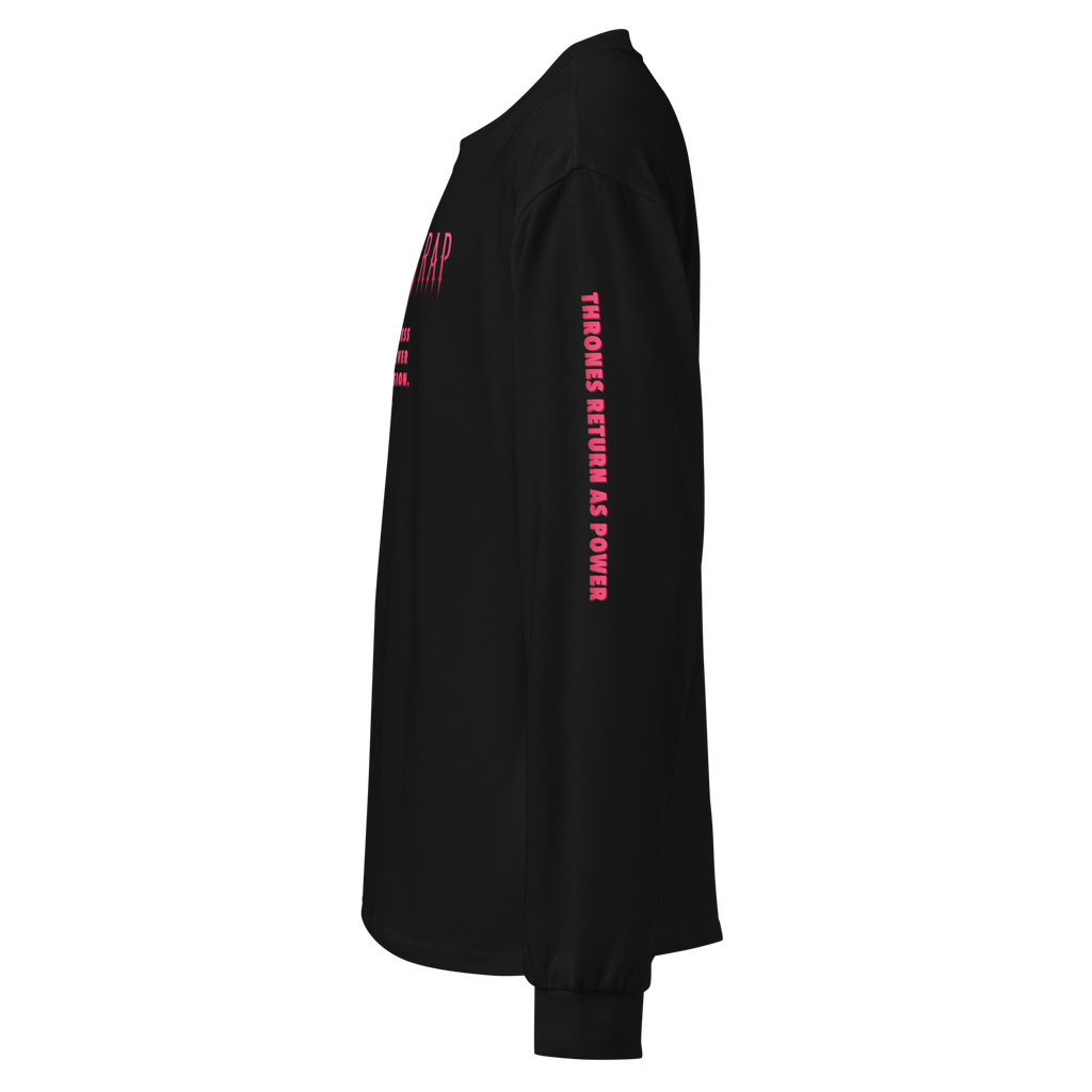 Honeytrap Sleeve Secrets Long Sleeve - Black left sleeve