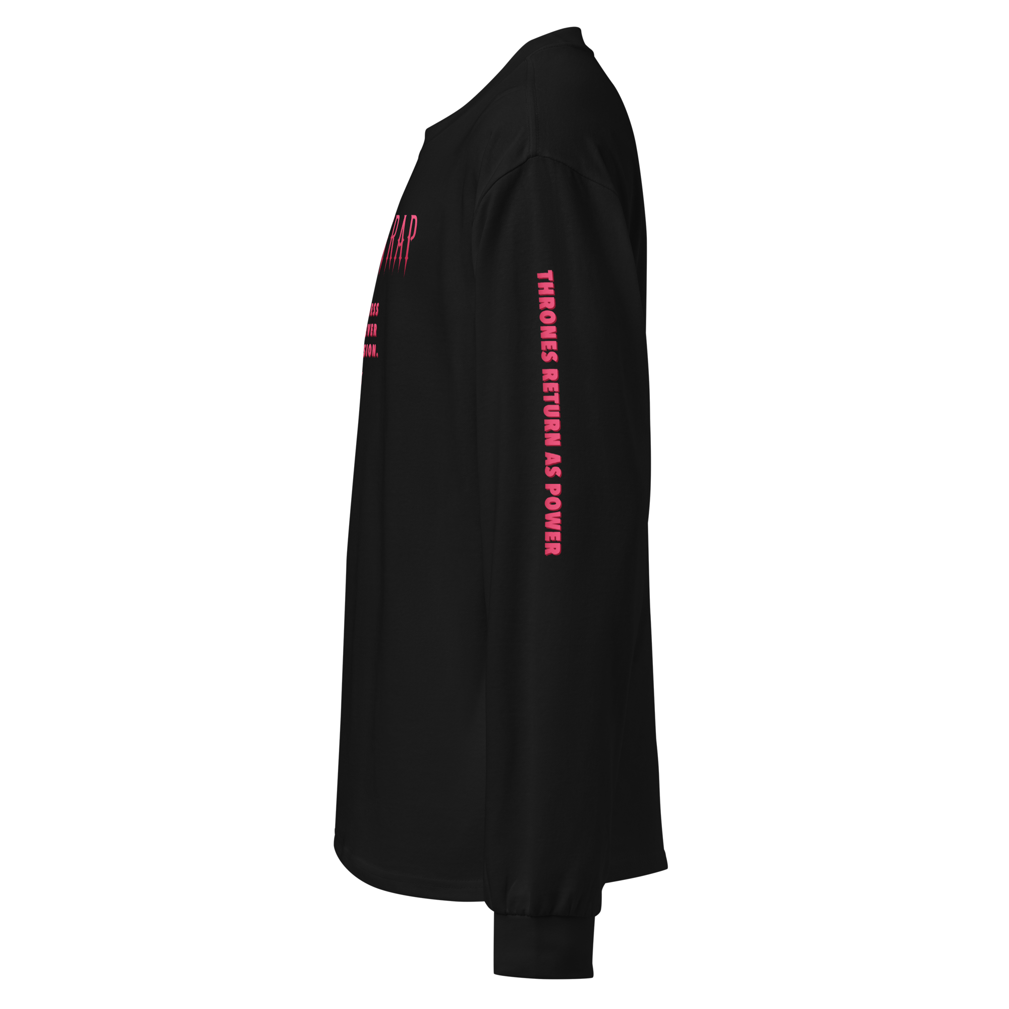 Honeytrap Sleeve Secrets Long Sleeve - Black left sleeve