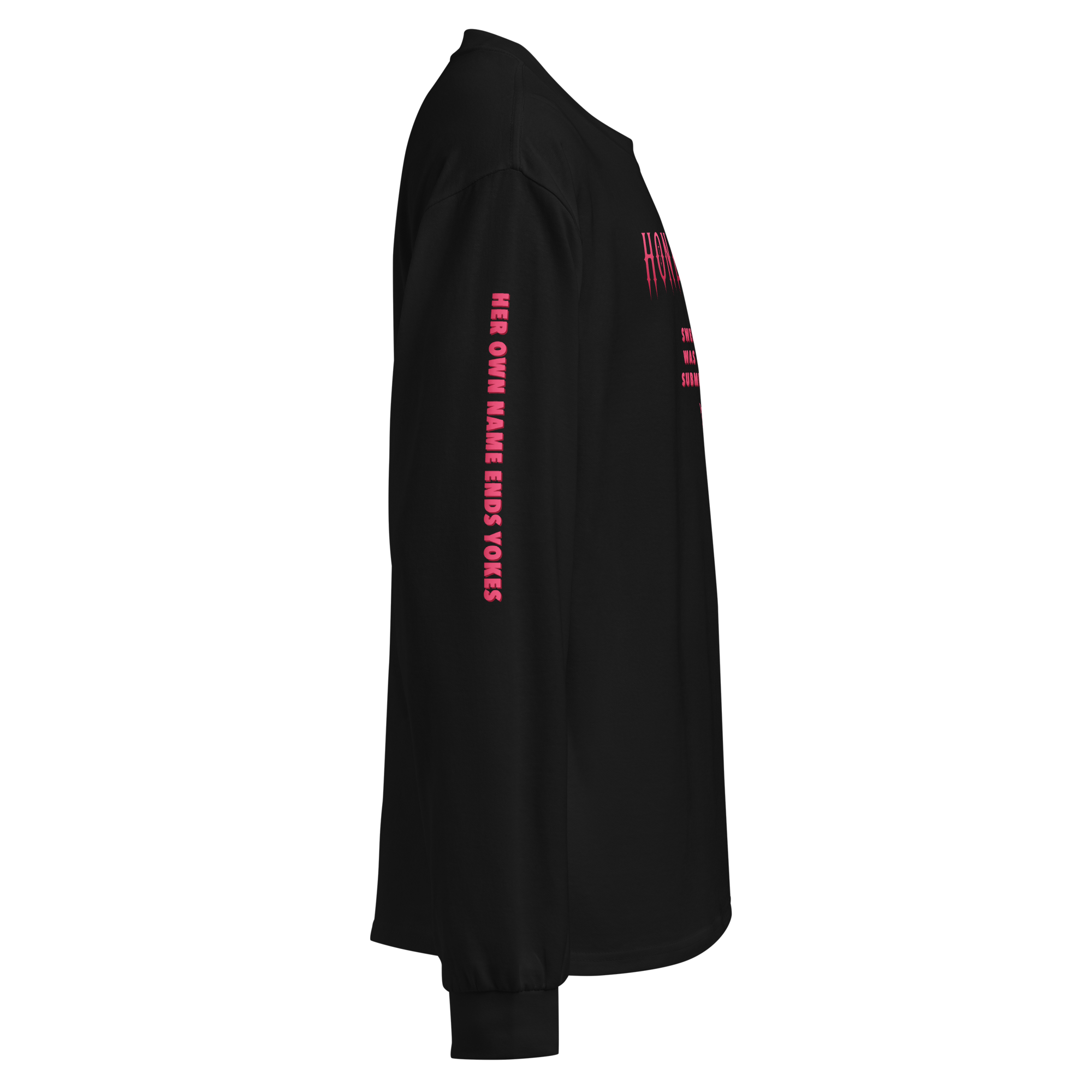 Honeytrap Sleeve Secrets Long Sleeve - Black right sleeve