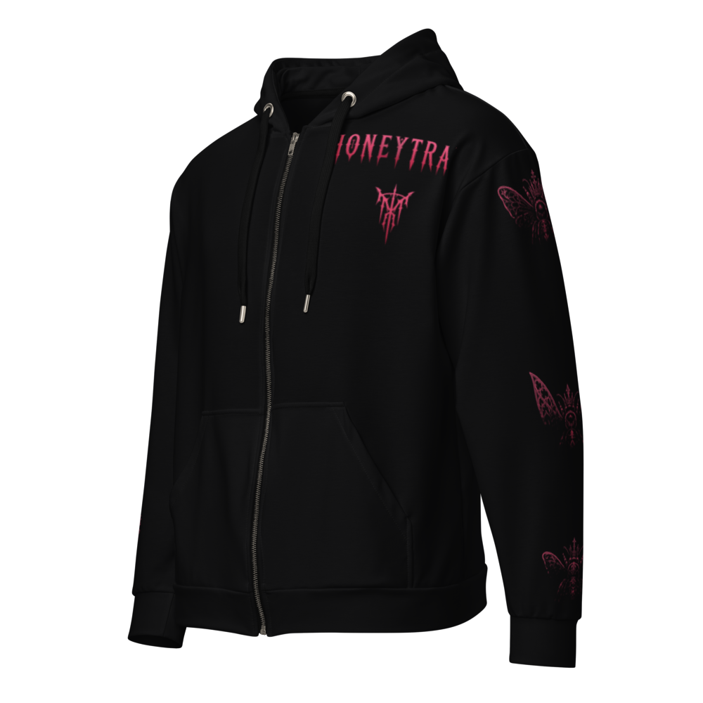 Honeytrap Trap Zip Hoodie - Honeytrap Trap (left)