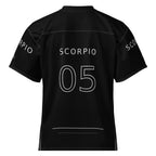 Scorpio 05 Jersey Black back mockup