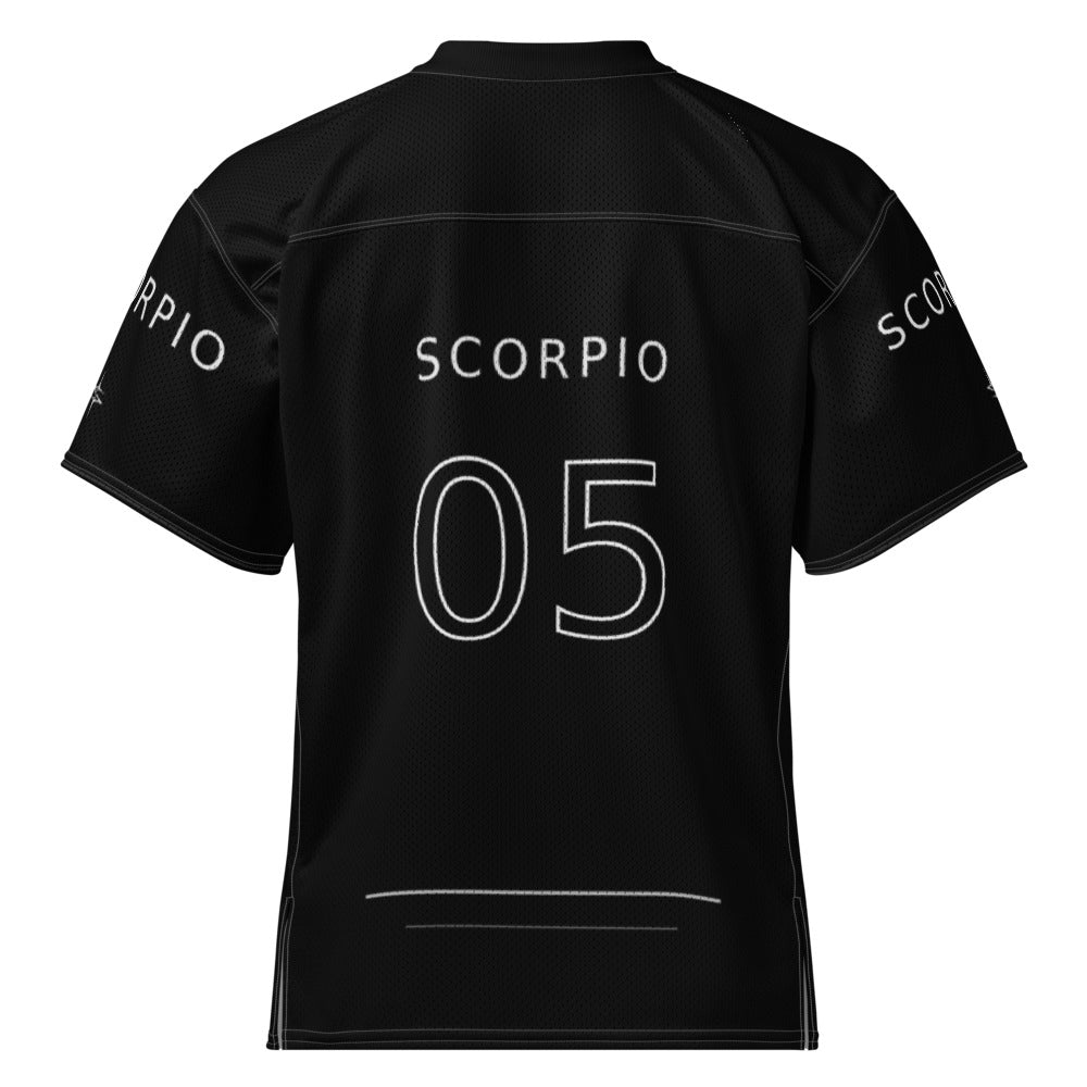 Scorpio 05 Jersey Black back mockup