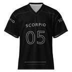 Scorpio 05 Jersey Black front mockup
