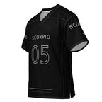 Scorpio 05 Jersey Black left-front mockup