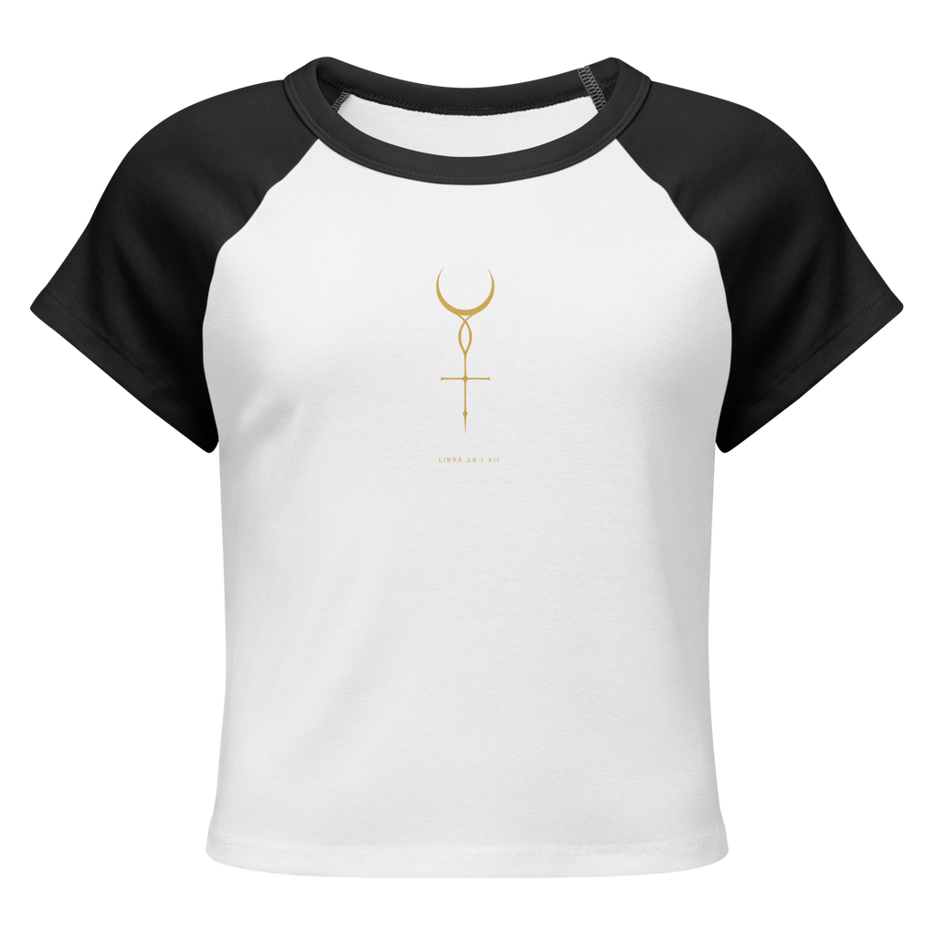 The Lilith Mark - Raglan Baby Tee front