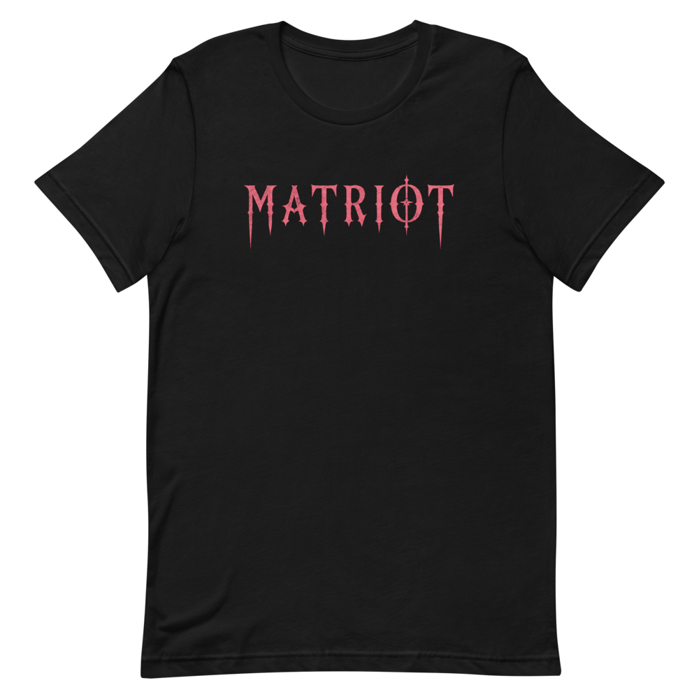 MATRIOT Classic Tee - Black front