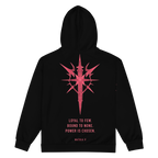 MATRIOT Zip Ritual Hoodie - Black back