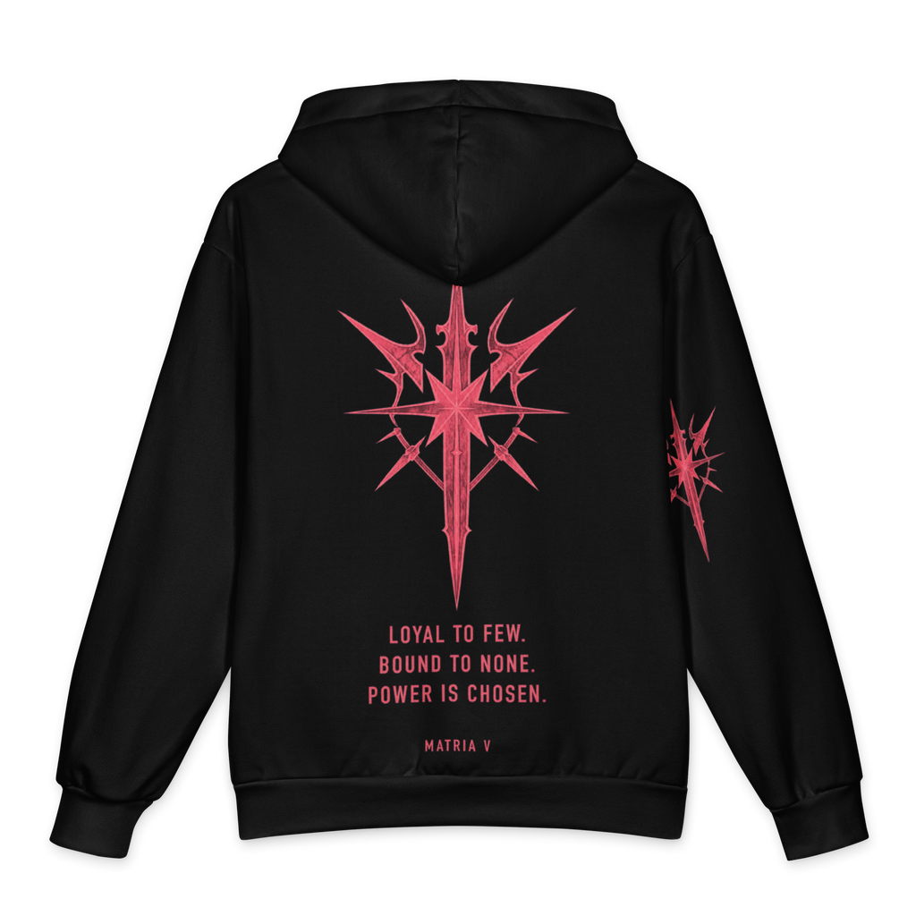 MATRIOT Zip Ritual Hoodie back