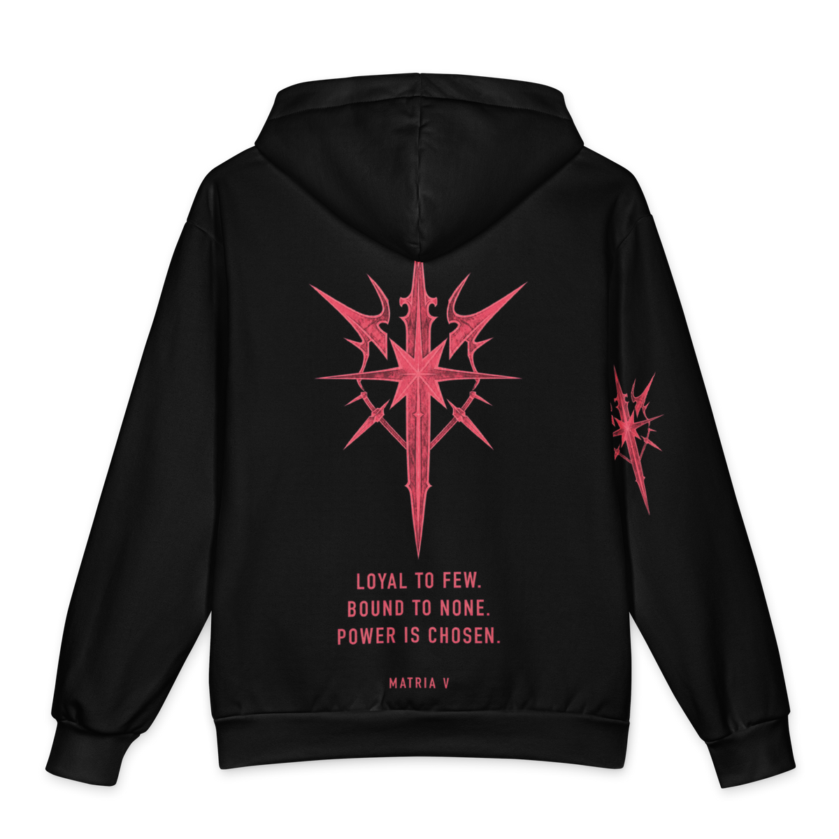 MATRIOT Zip Ritual Hoodie back