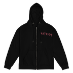 MATRIOT Zip Ritual Hoodie - Blank black left sleeve