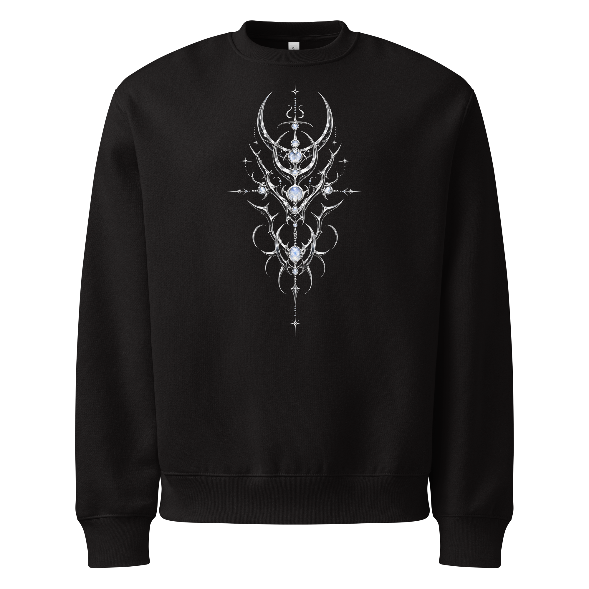 Moonstone Thorn Sweatshirt - Design I Black