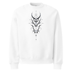 Moonstone Thorn Sweatshirt - Design I White