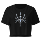 Moonstone Thorn Crop Top - Design II Black