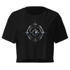 Moonstone Thorn Crop Top - Design III Black