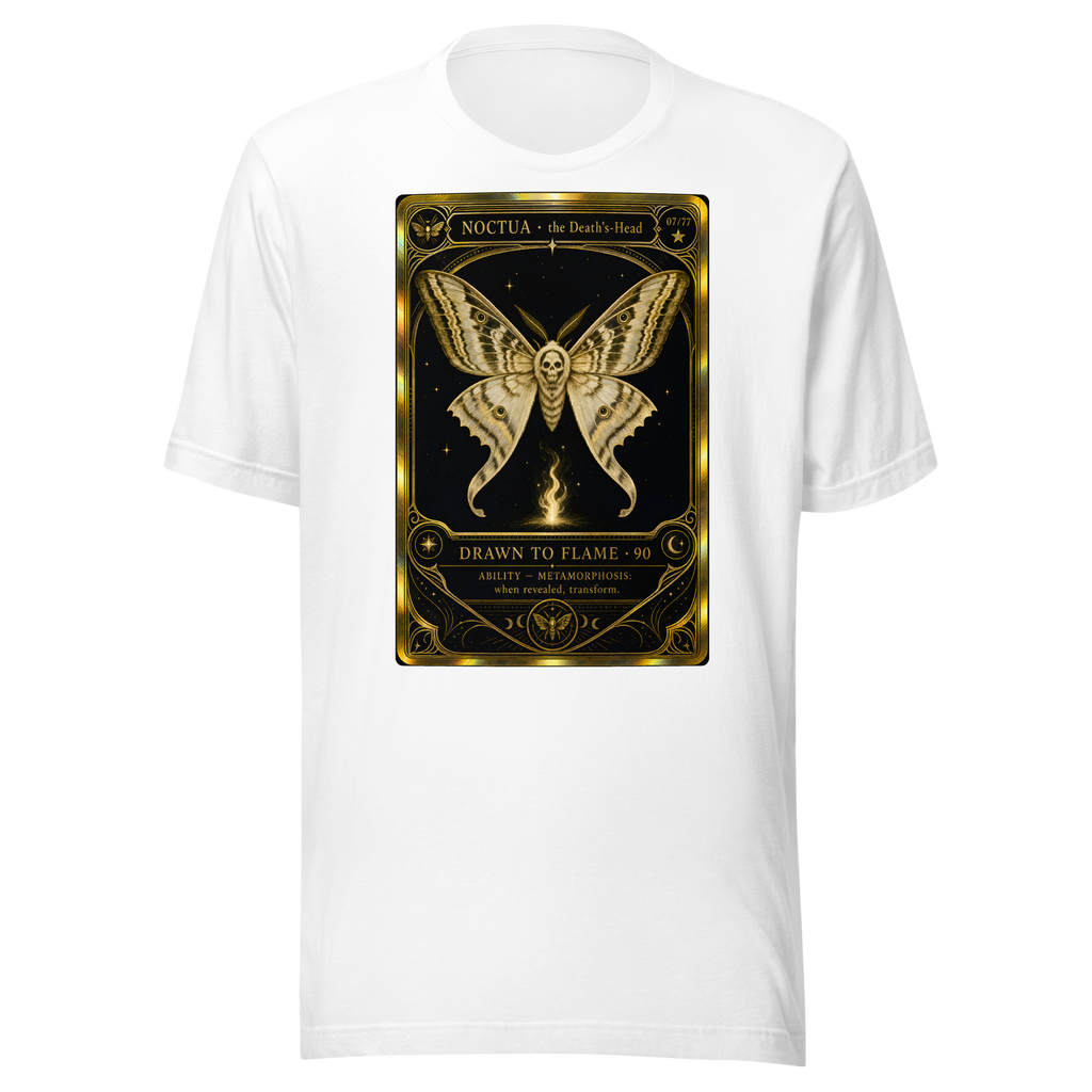 Trading Card Tee - White