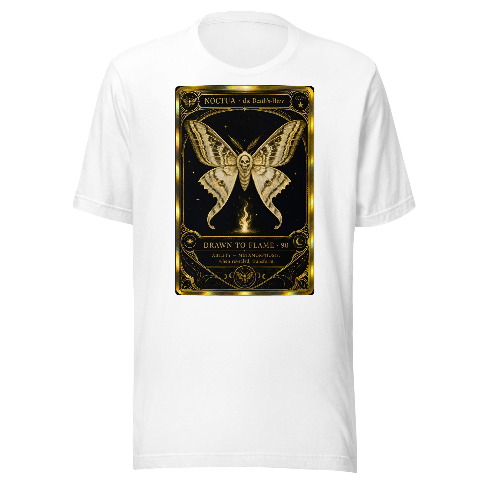 Trading Card Tee - White