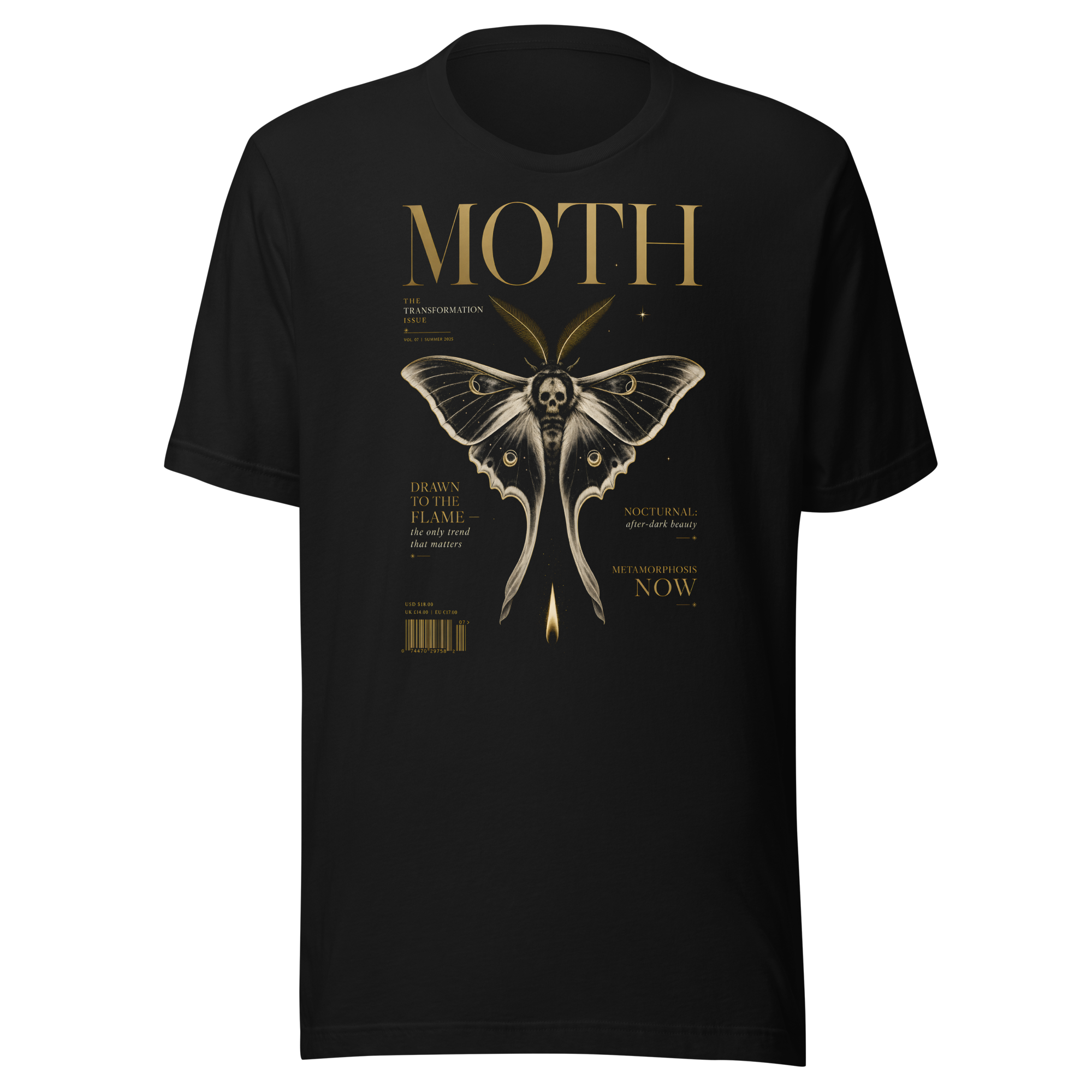 Magazine Cover Tee - Black