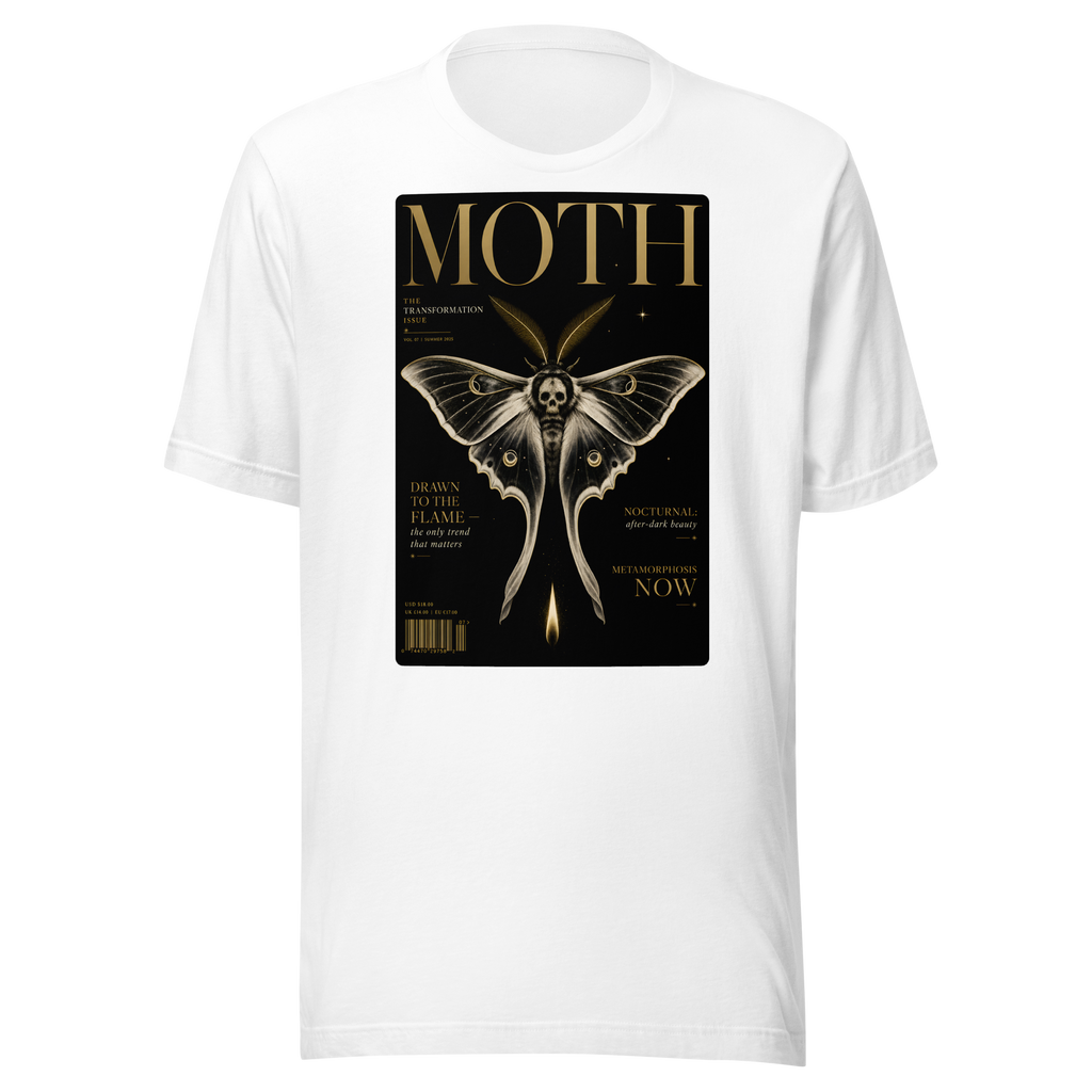 Magazine Cover Tee - White