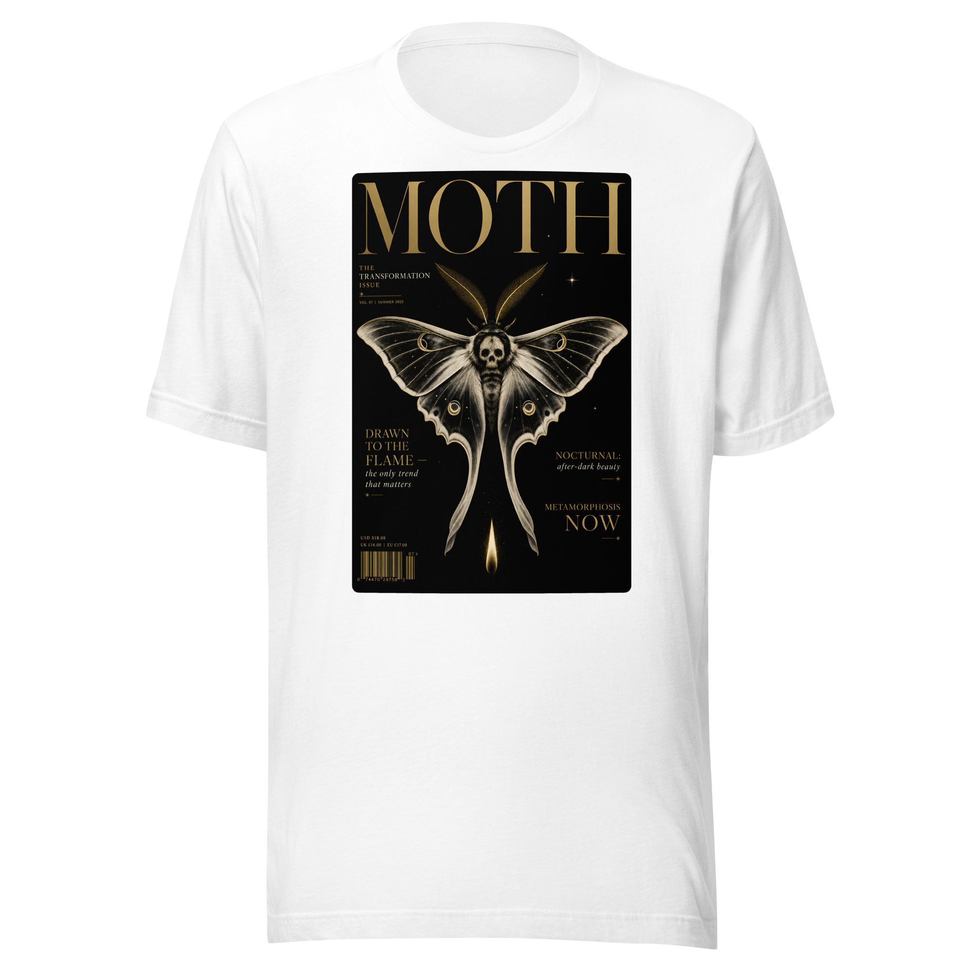 Magazine Cover Tee - White