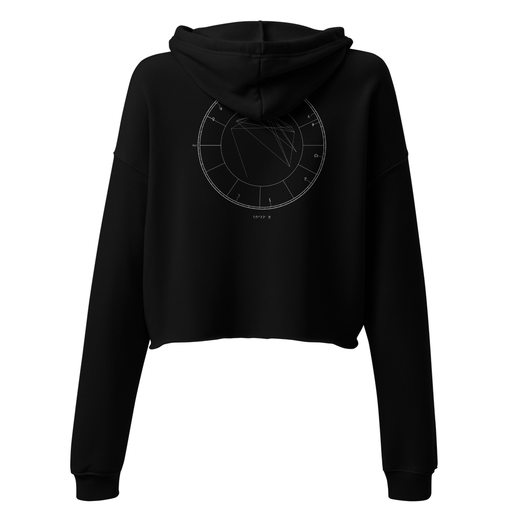 The Natal Chart Crop Hoodie