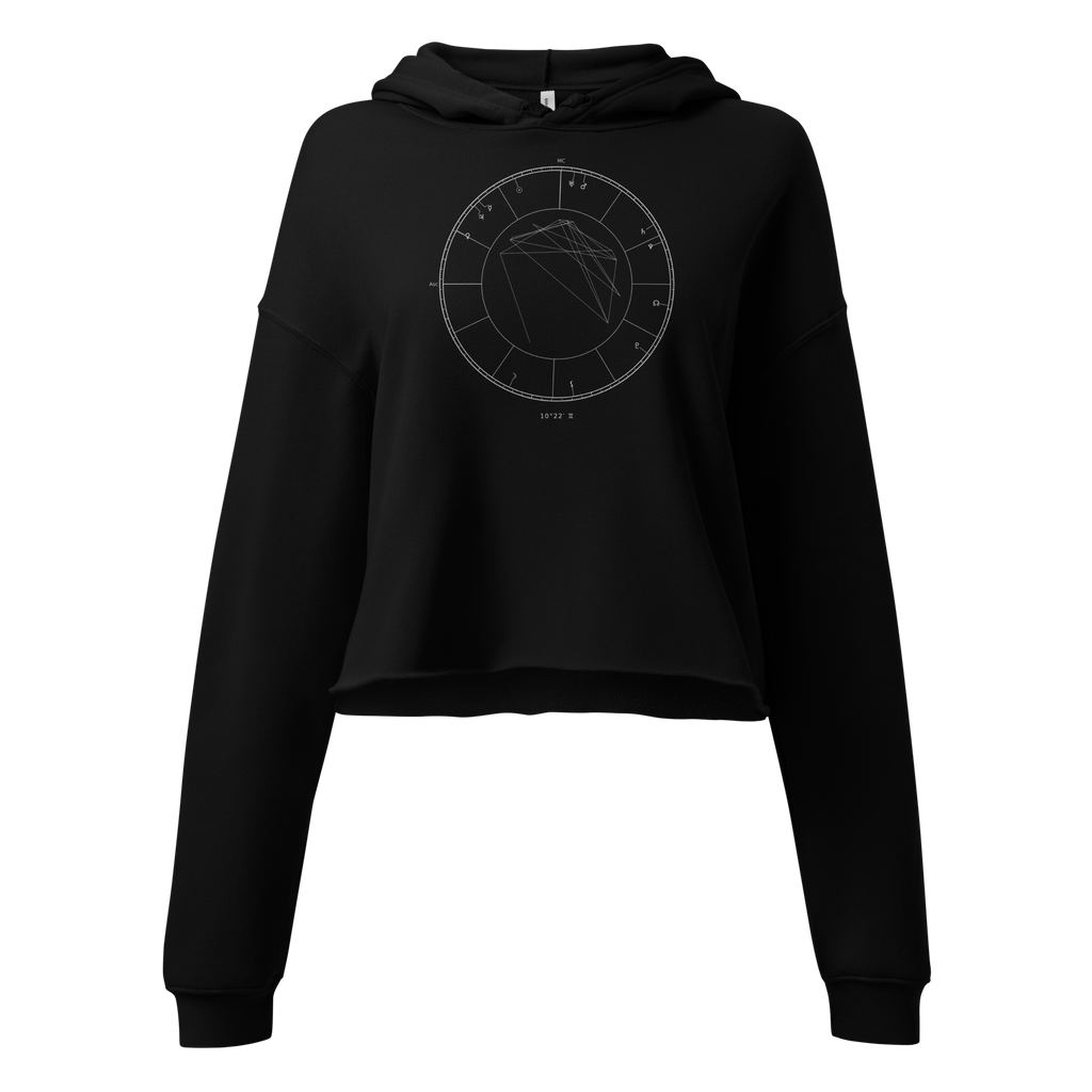 The Natal Chart Crop Hoodie