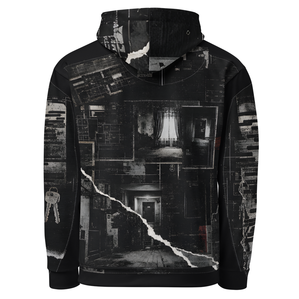 No Witness Hoodie - Black back
