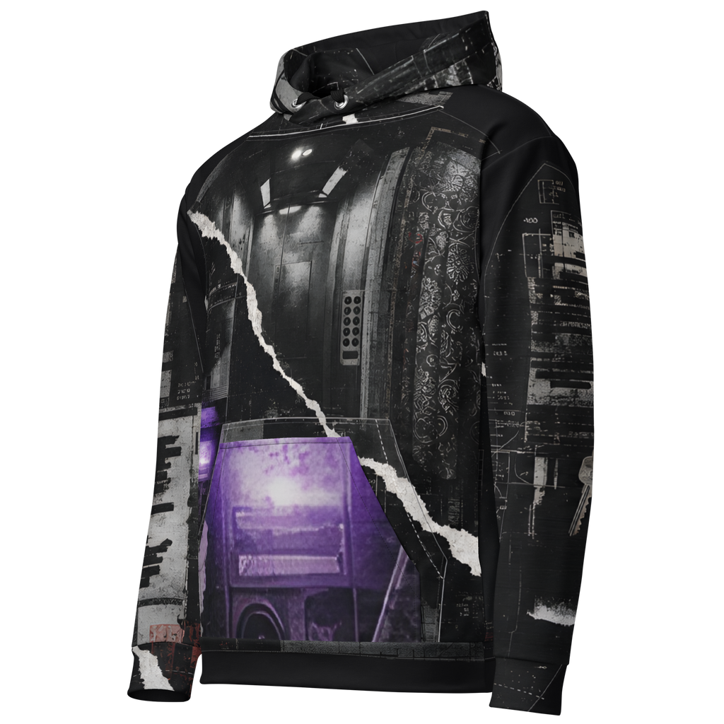 No Witness Hoodie - Black side
