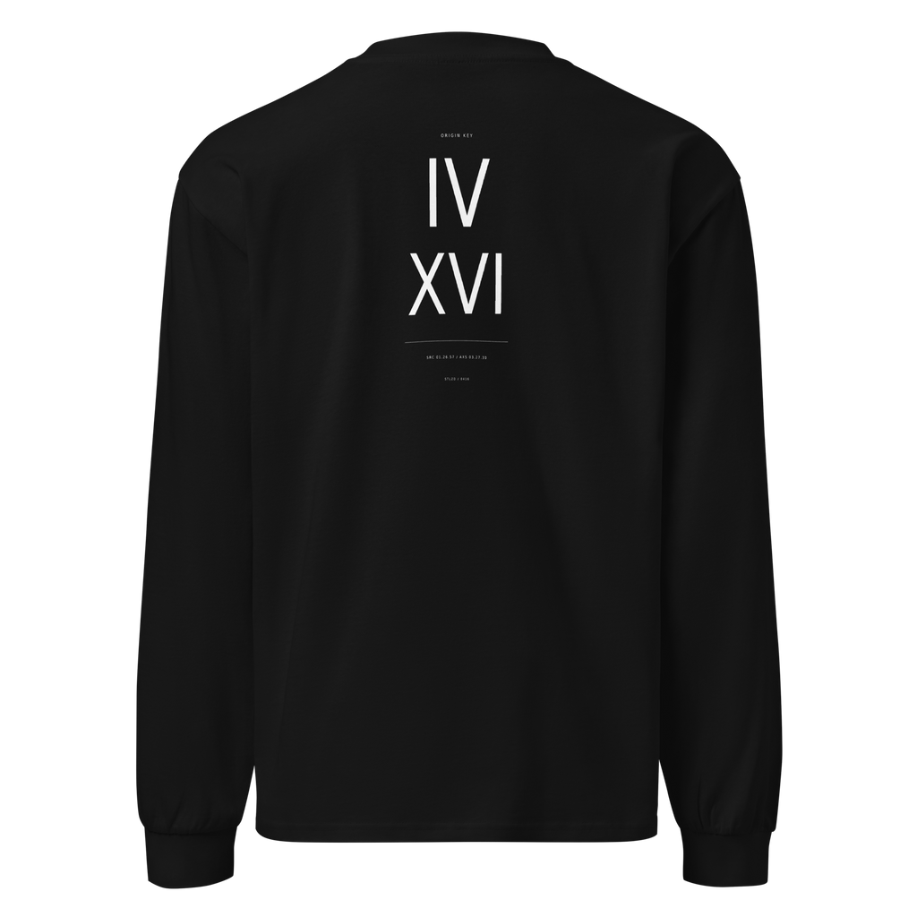 The Origin Key Long Sleeve - Black back