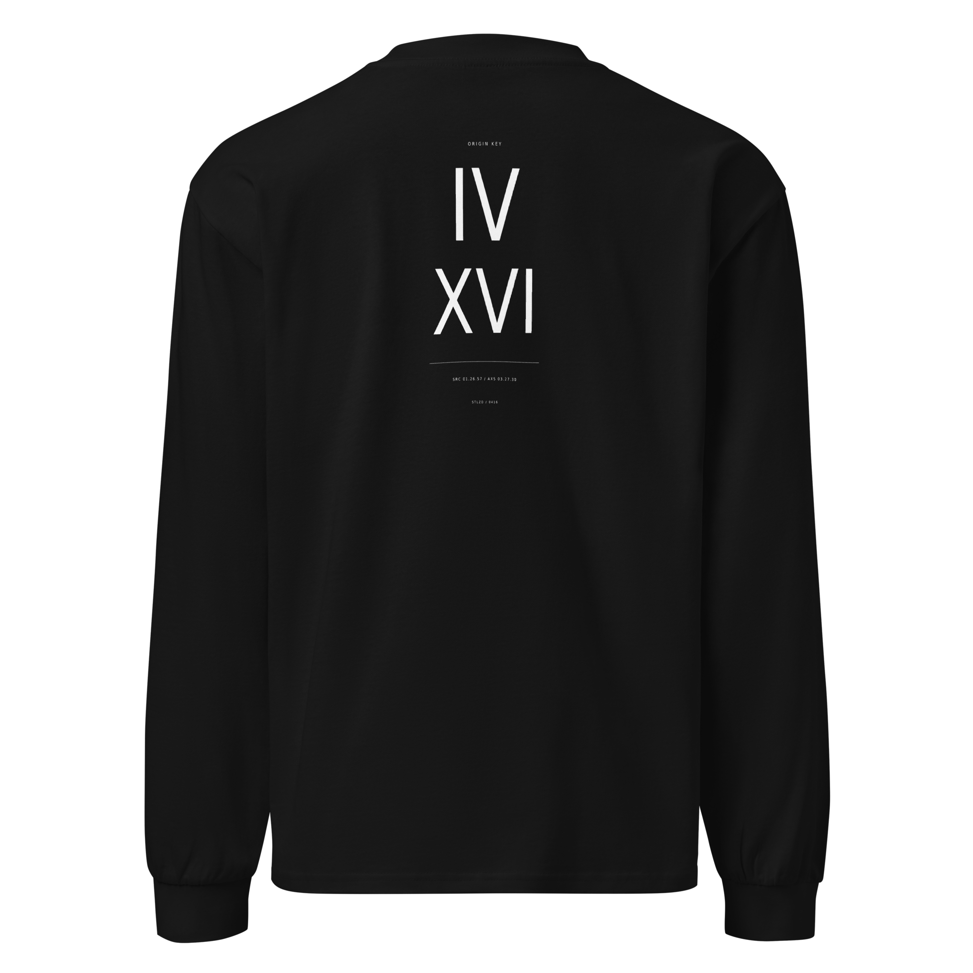 The Origin Key Long Sleeve - Black back