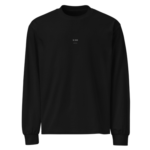 The Origin Key Long Sleeve - Black front