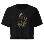 Aphrodite — The Seductress Crop Top - Black