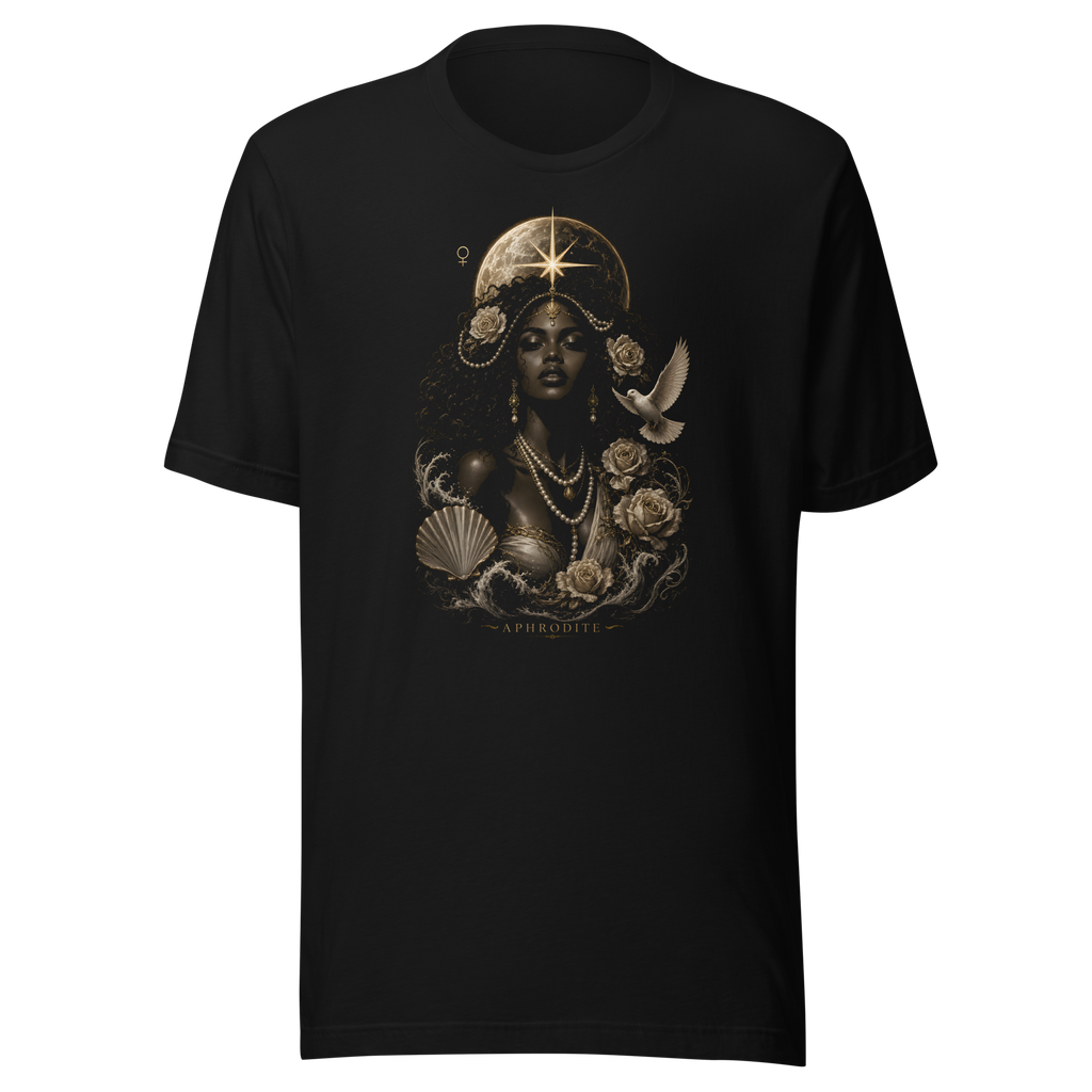 Aphrodite — The Seductress Tee - Black