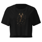 Artemis — The Huntress Crop Top - Black